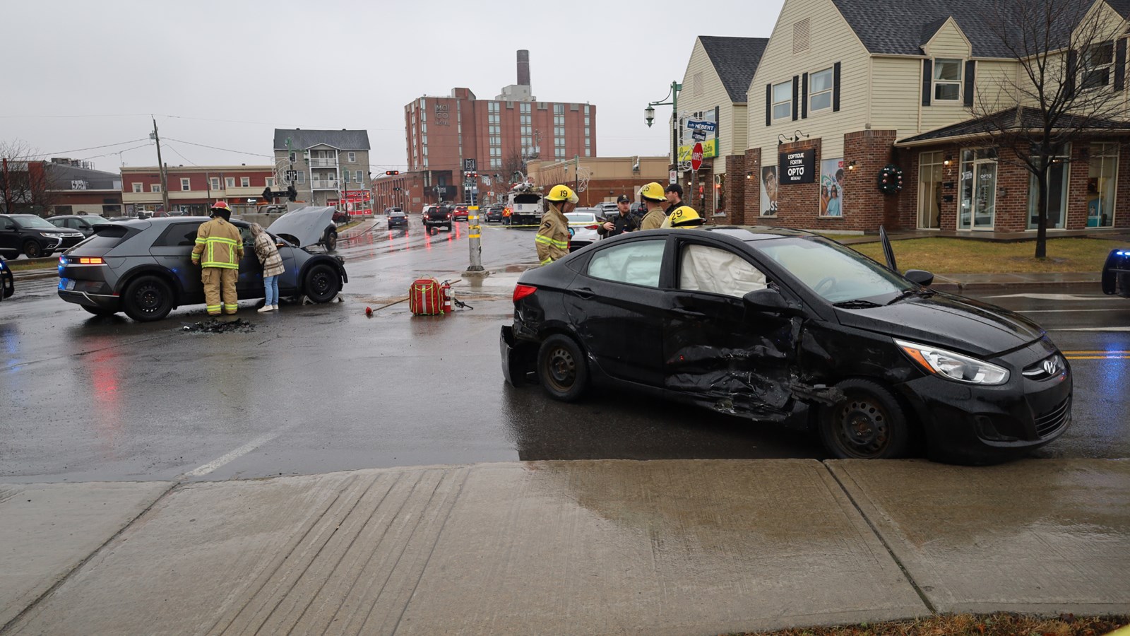 Une 2e collision en quelques jours à la même intersection