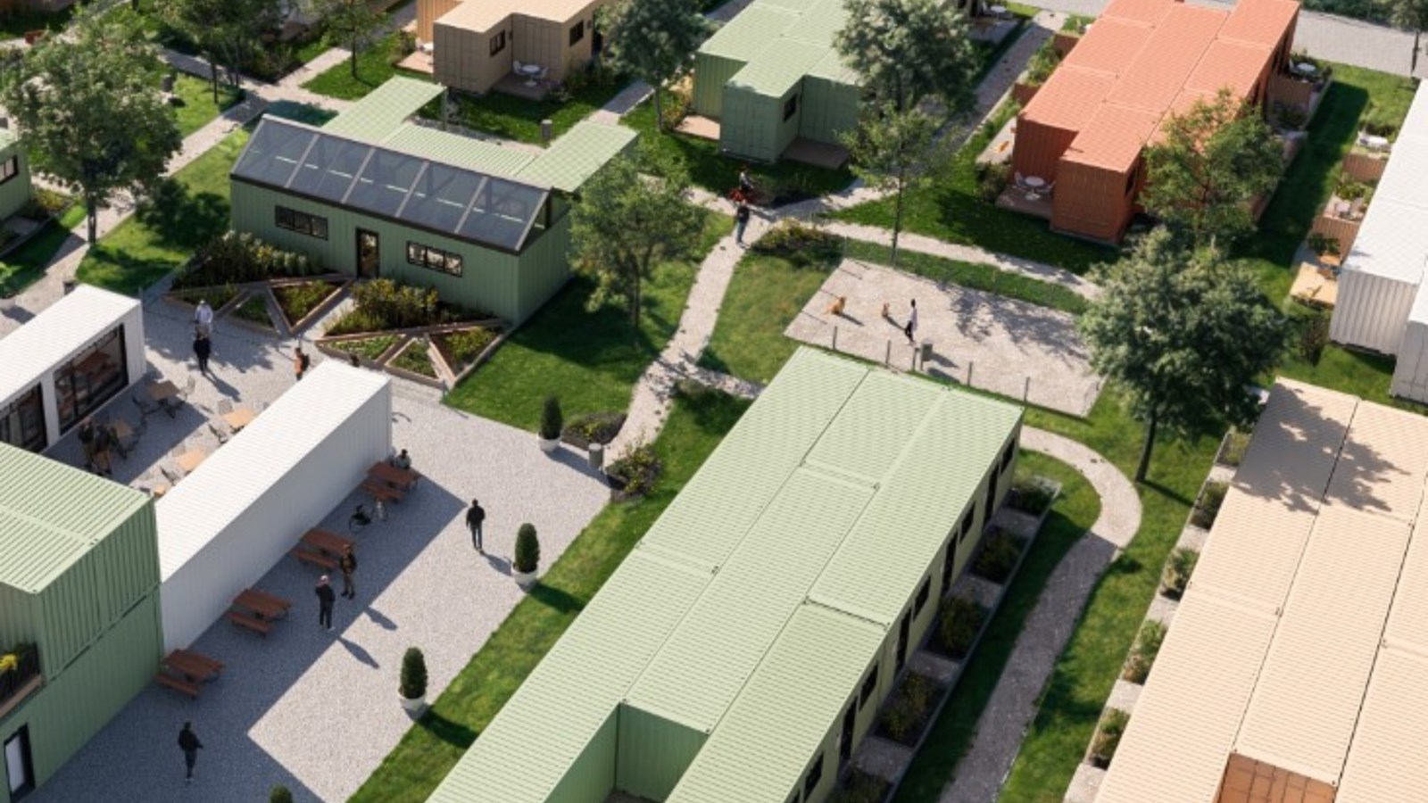 Conteneurs Experts joins forces with Transition Québec to create a village for the homeless 