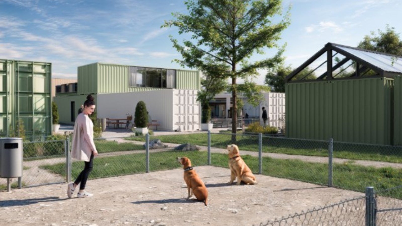 Conteneurs Experts joins forces with Transition Québec to create a village for the homeless 
