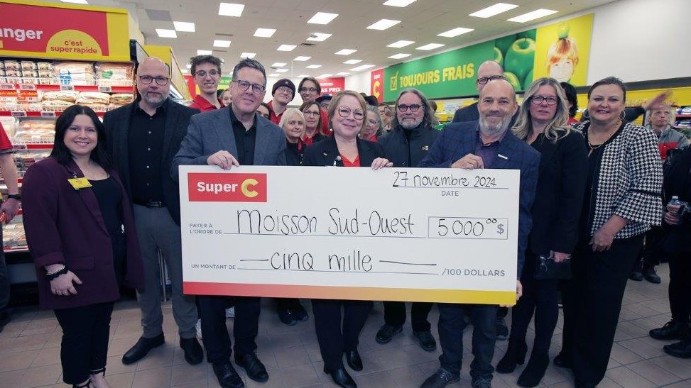 La Ville de Rigaud souligne l'ouverture du Super C