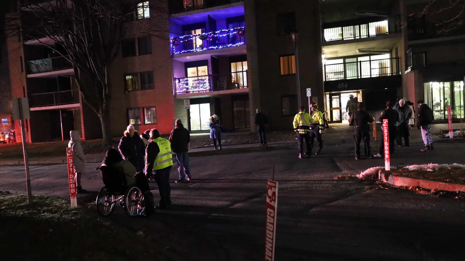 La cage d'ascenseur prend feu dans un HLM du boulevard du Havre 