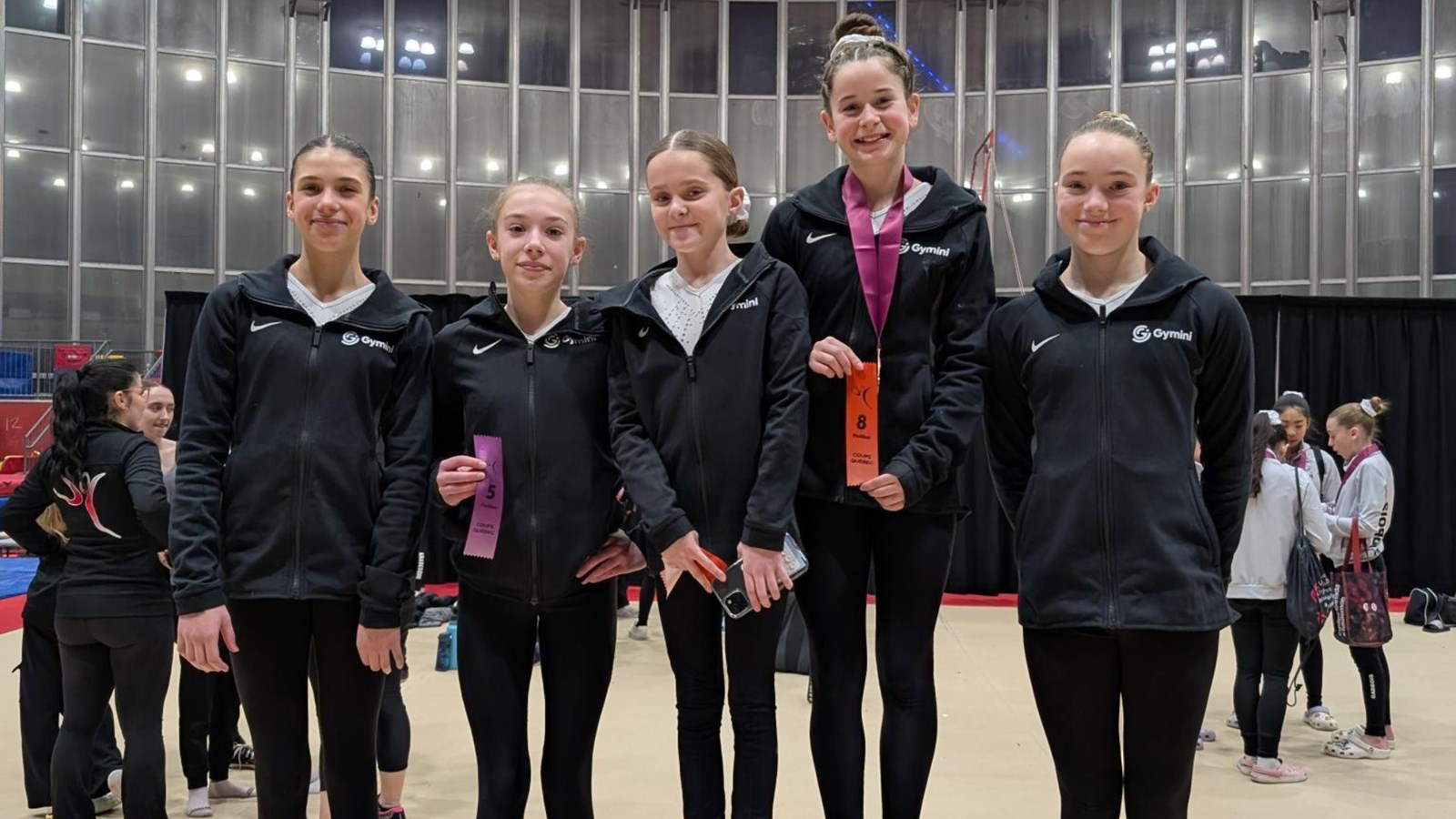 11 Medals for Gymini at the Season's First Coupe Québec"