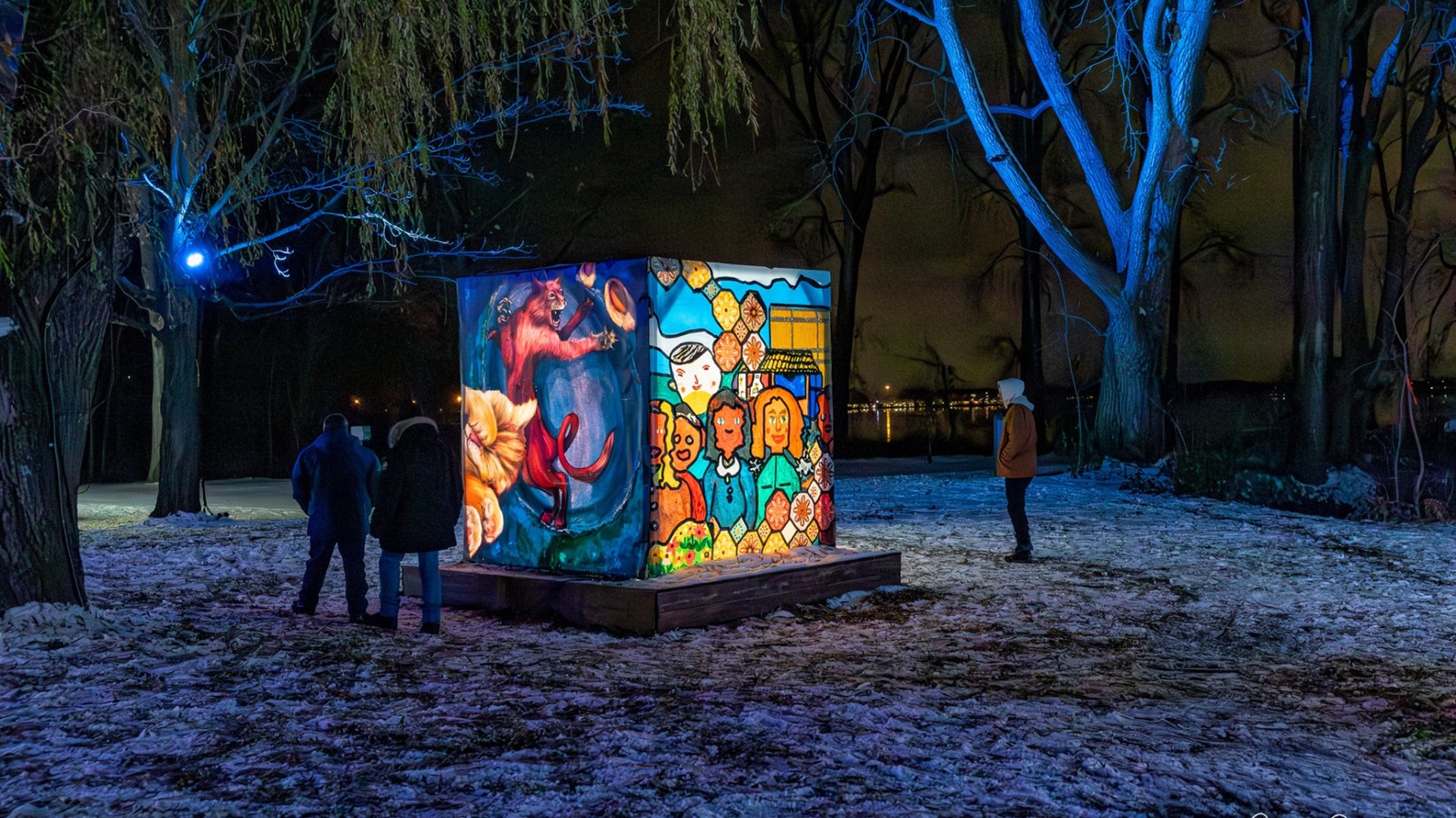 Découvrez la 5e édition de Lumin'Art au parc 405 d'ici le 16 février