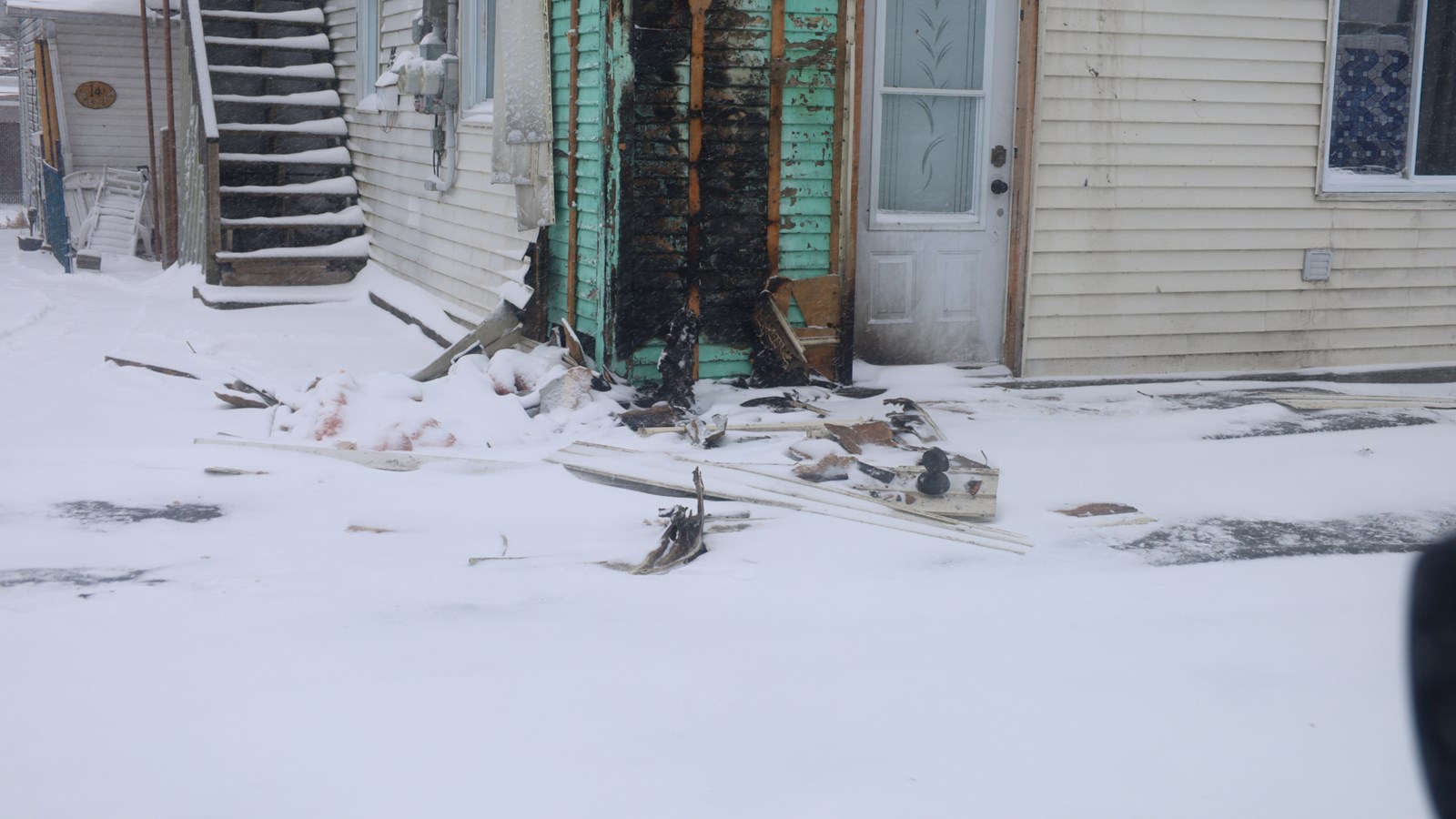 Une résidence de la rue Penon endommagée par un incendie suspect