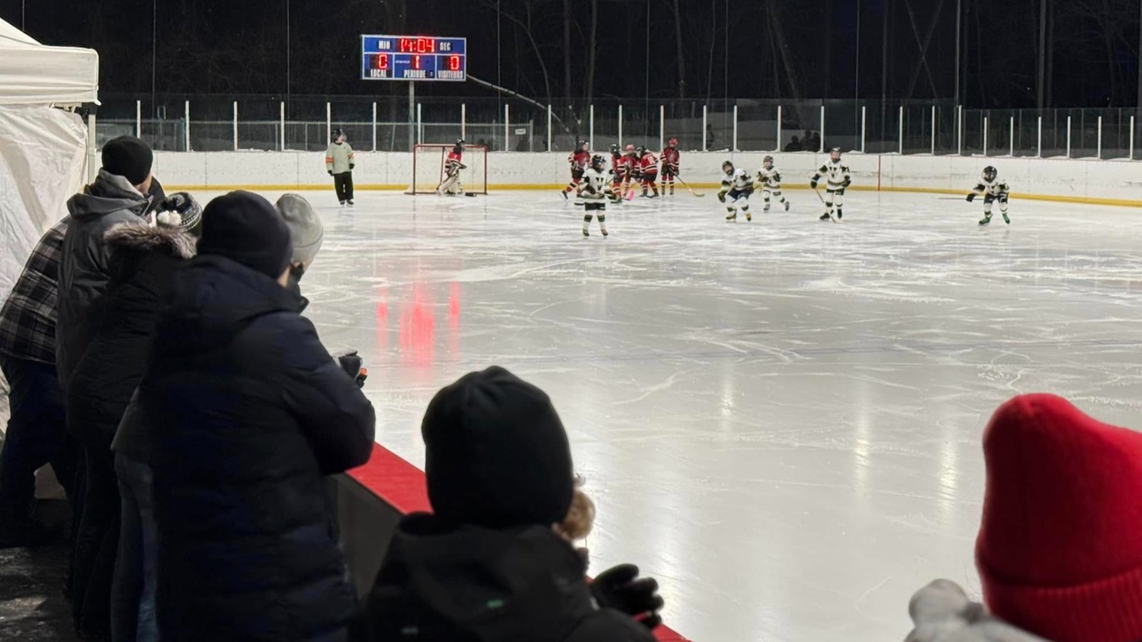 Début de la Classique hivernale à Saint-Zotique