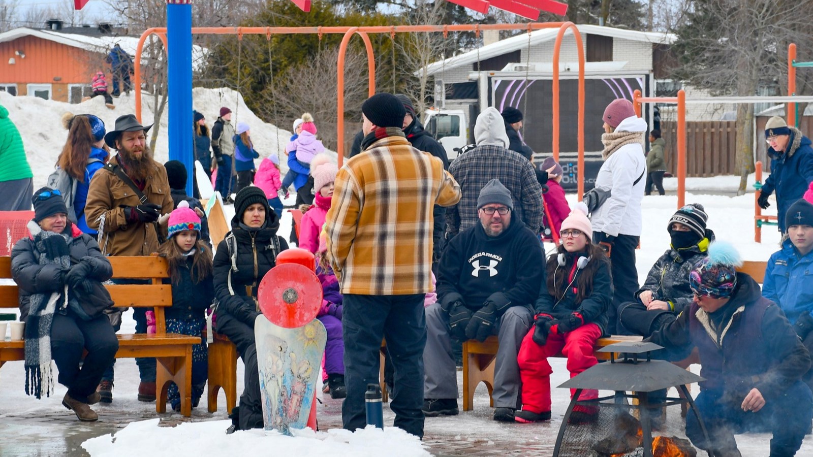 Outdoor fun at the Glisse et Réglisse event on February 1   