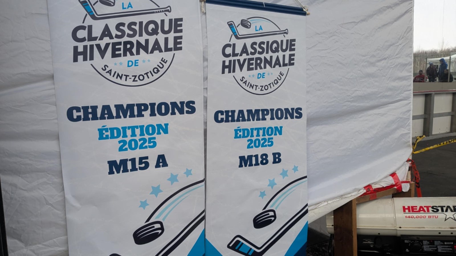 La Classique hivernale: une mise au jeu protocolaire pour lancer les éliminatoires 