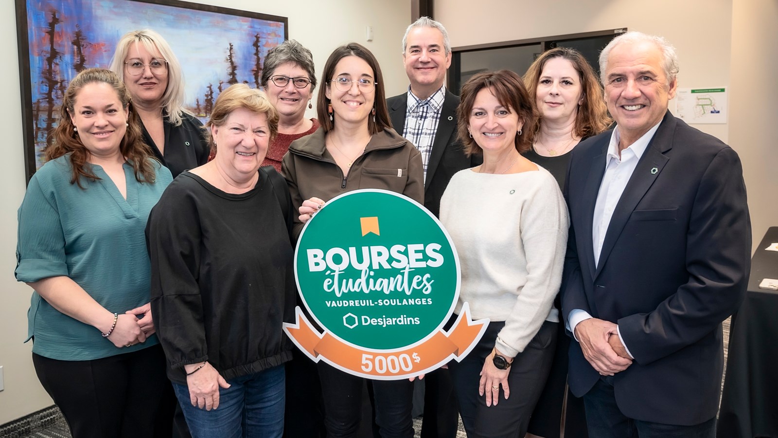 Remise des bourses 2024-2025 de la Caisse Vaudreuil-Soulanges.
