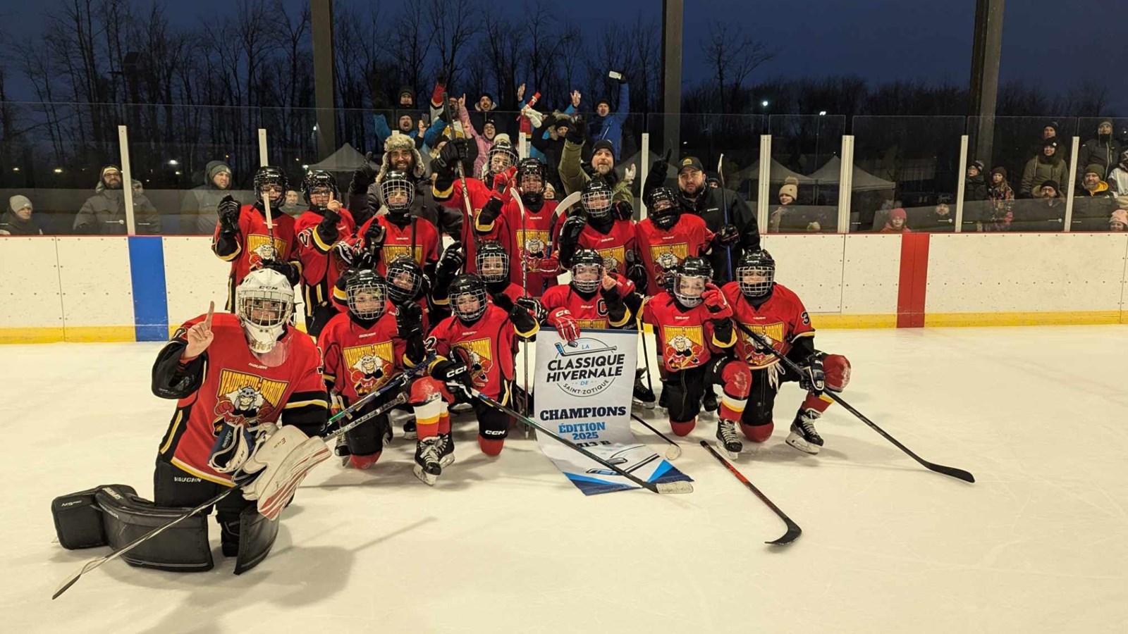 As for the Titans de Vaudreuil-Dorion, registered in the M13B category, they faced Les Bastions B3 from Blainville