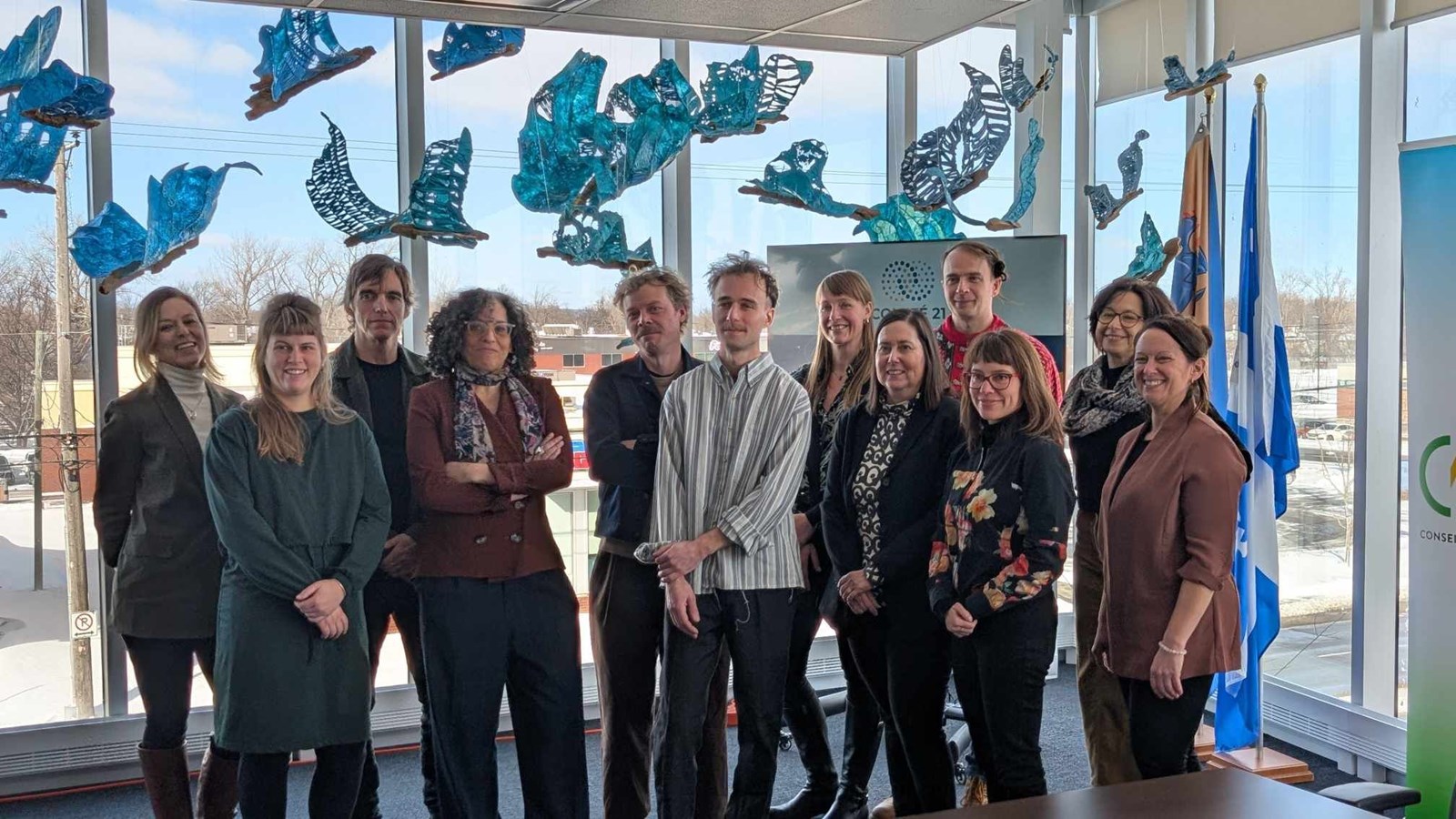 Members of the jury and finalists