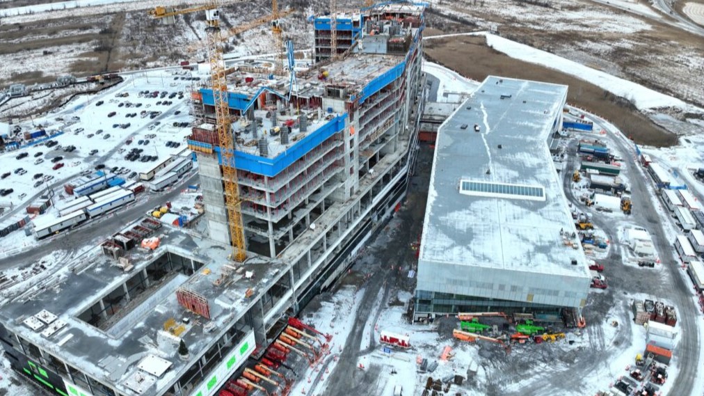 Progress on the Vaudreuil-Soulanges hospital site