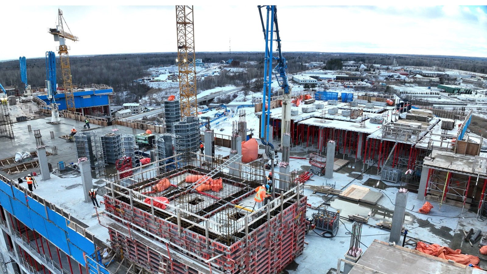 Progress on the Vaudreuil-Soulanges hospital site