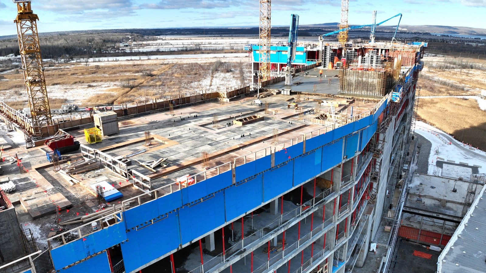 Progress on the Vaudreuil-Soulanges hospital site