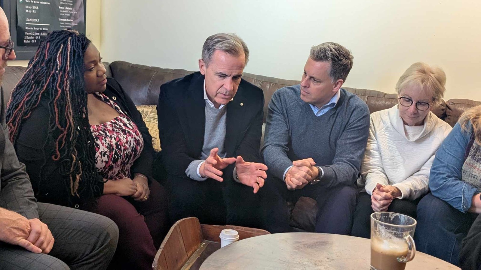 Retour en images sur la visite de Mark Carney dans Vaudreuil-Soulanges