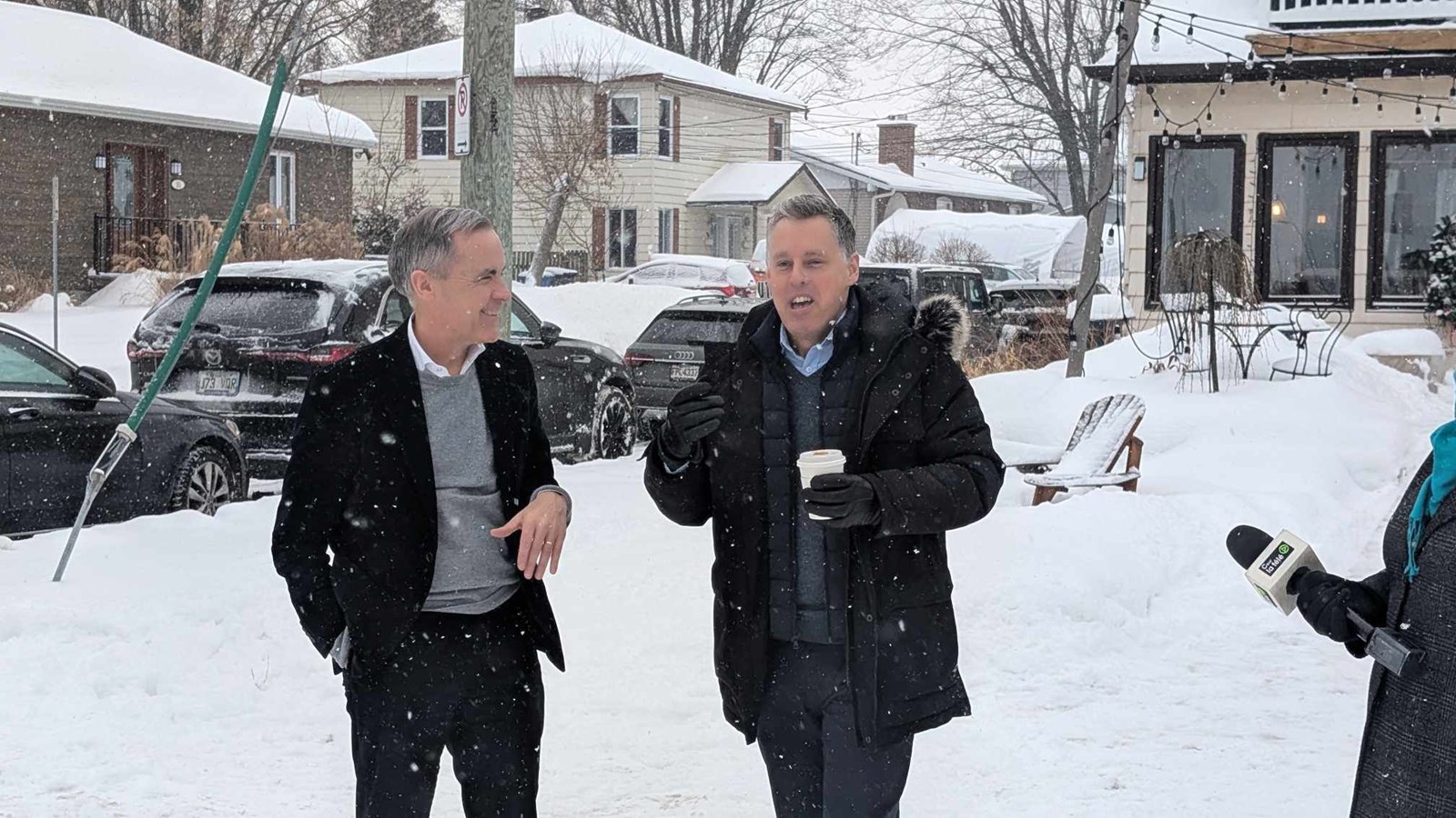 Mark Carney's visit to Vaudreuil-Soulanges in pictures 