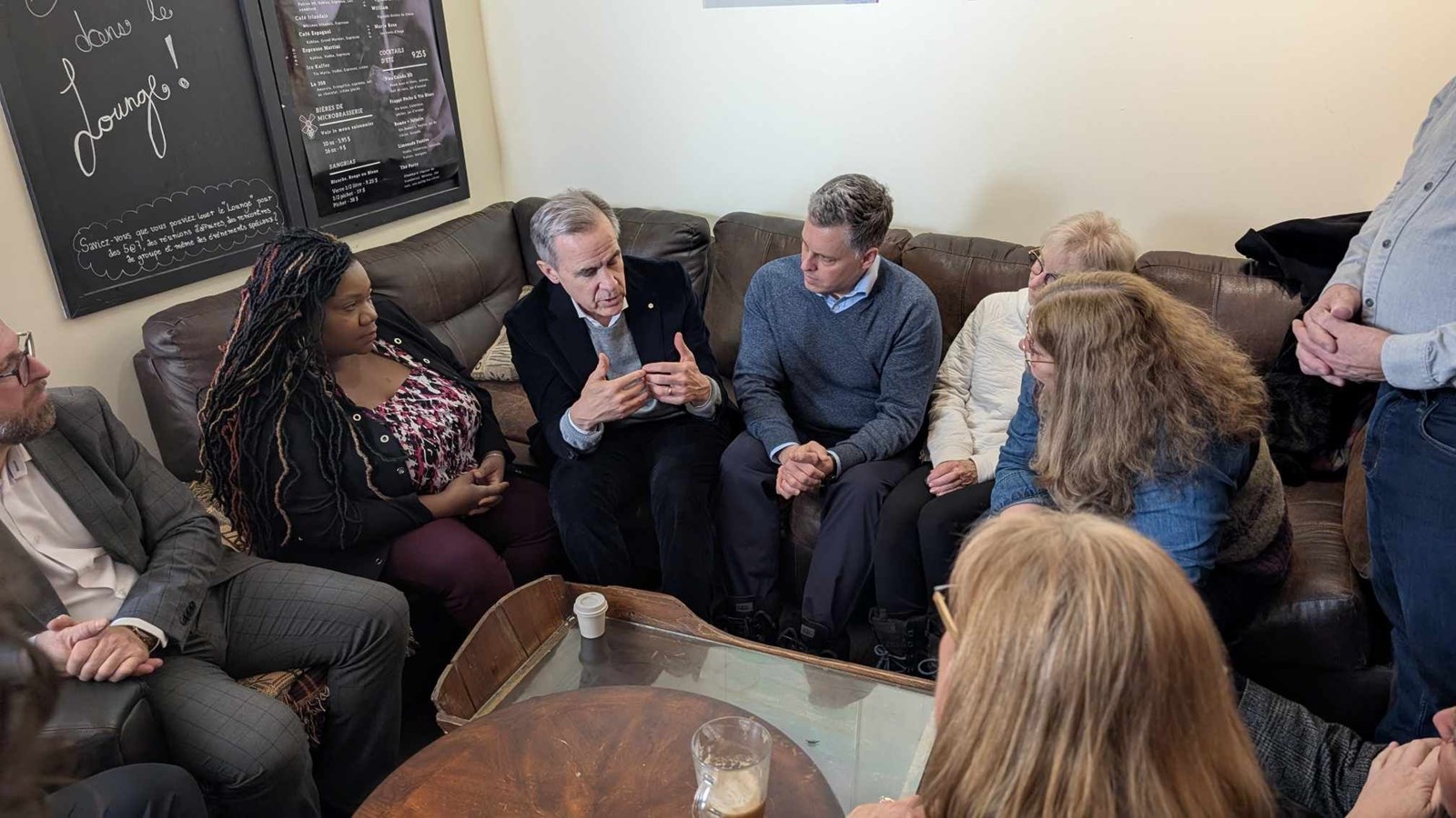 Mark Carney's visit to Vaudreuil-Soulanges in pictures 