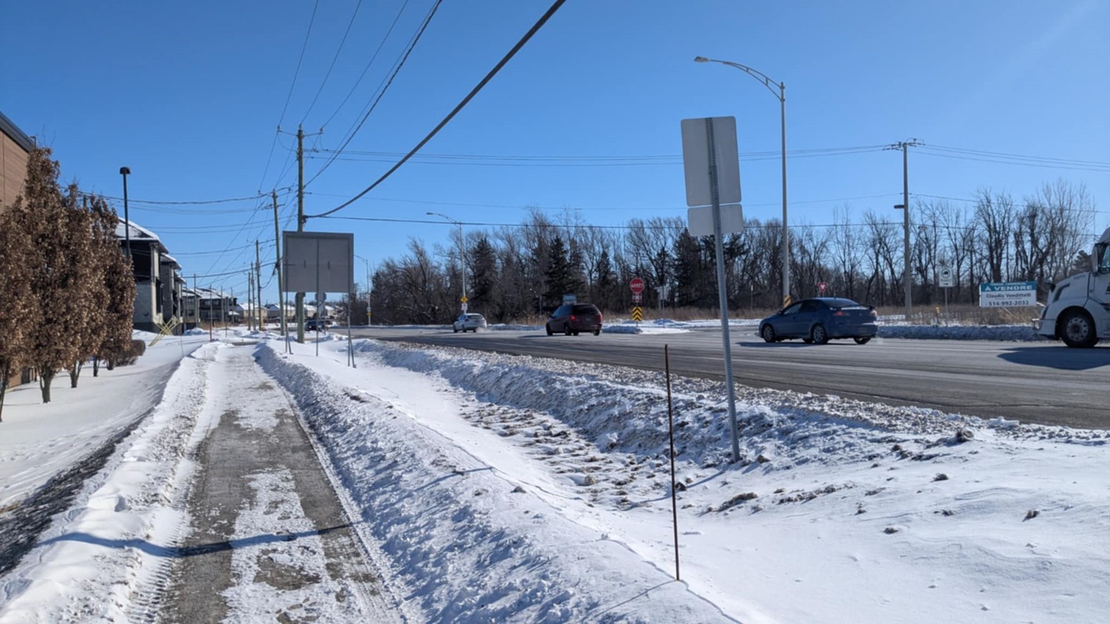 Soon a second traffic circle in Vaudreuil-Dorion
