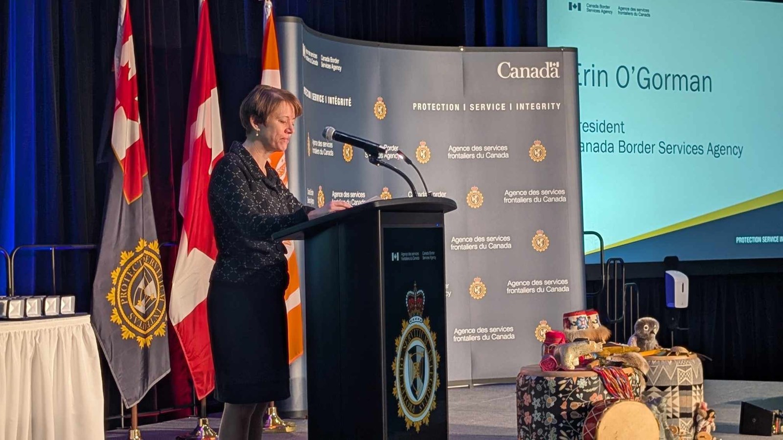Erin O'Gorman, présidente d'Agence des services frontaliers du Canada