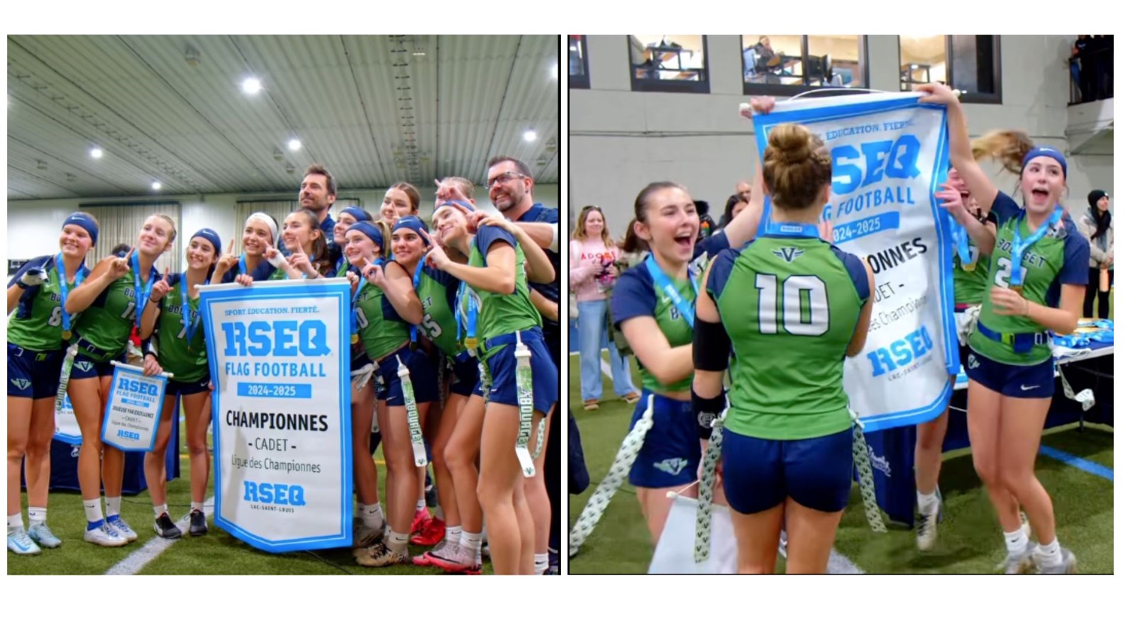 Les cadettes du Collège Bourget règnent sur la ligue des championnes