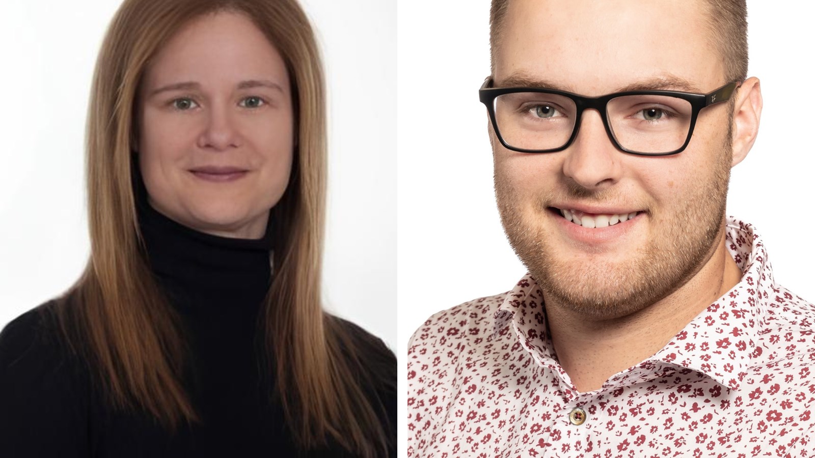 Corinne Bonjour et Alexandre Faubert, vice-présidente et président