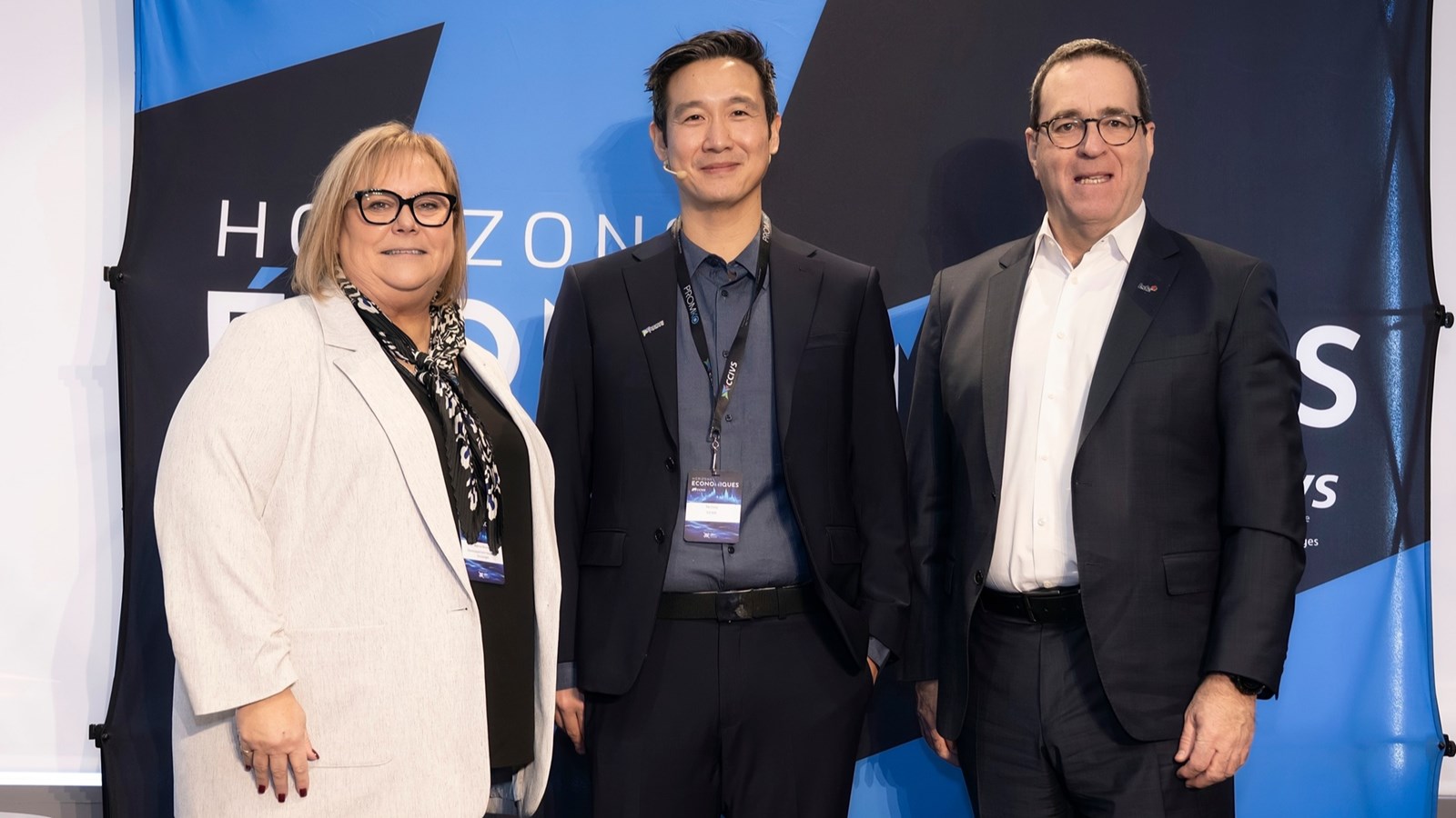 Joanne Brunet, Taï Cory et Pierre Cléroux