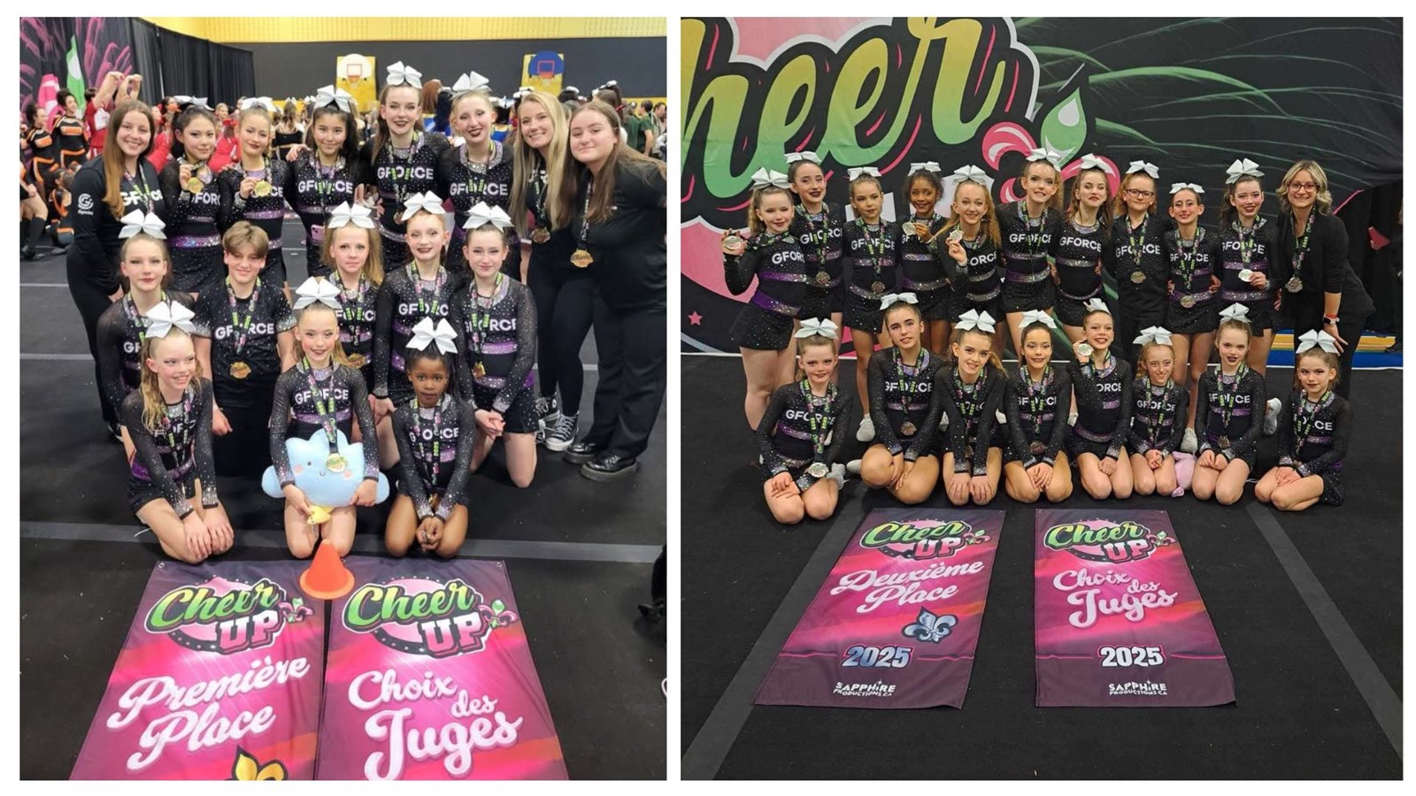 Two new medals for Gymini’s G-Force