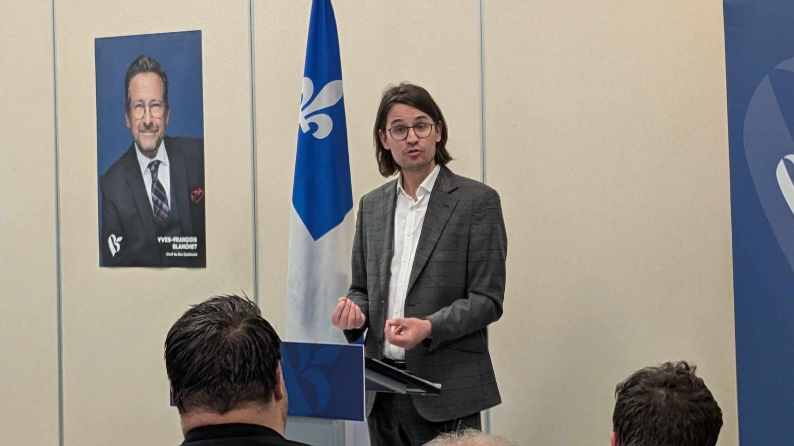 Jean-Denis Garon, député de Mirabel
