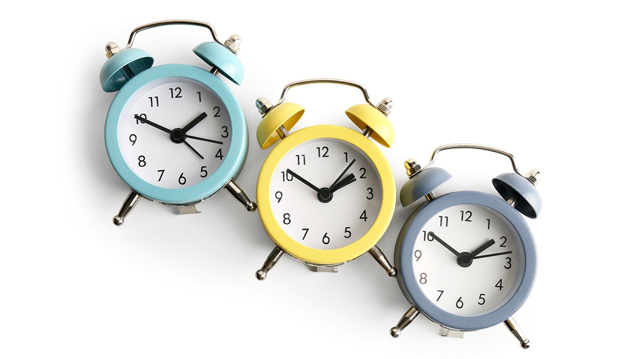 Il faut changer l'heure avant d'aller au lit 