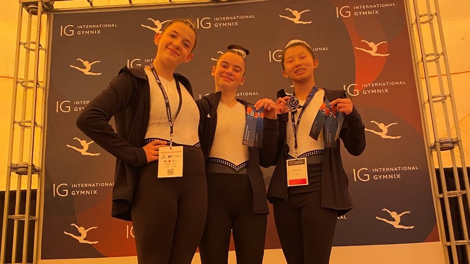 Du 5 au 9 mars : le Club Gymini est fier de ses succès à l'International Gymnix