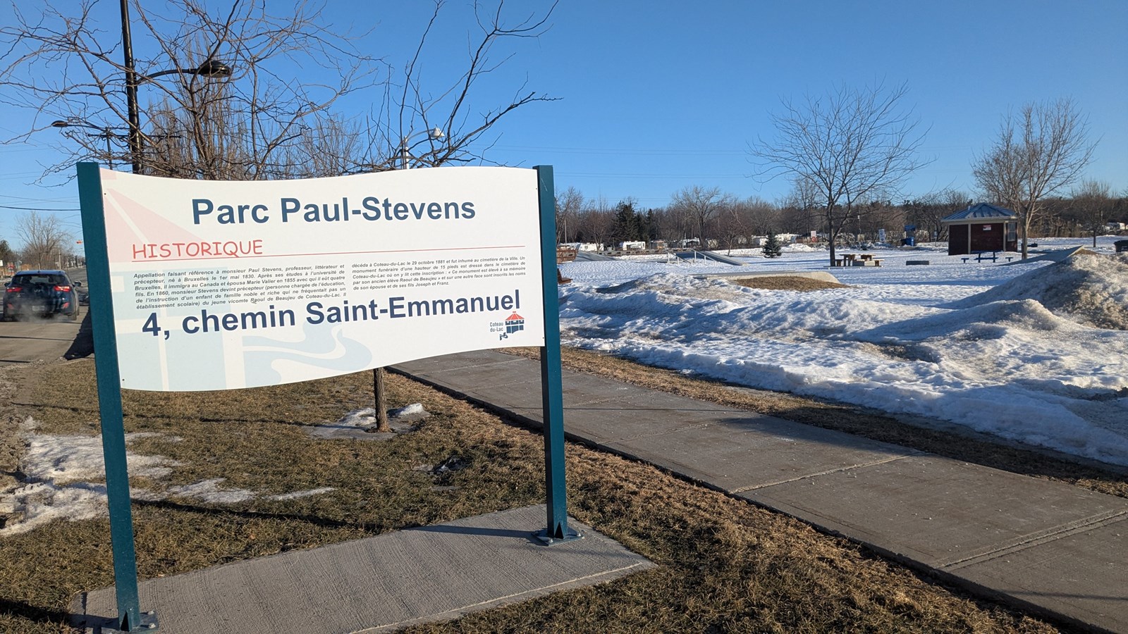 Municipal: Coteau-du-Lac va investir plus de 35 000$ dans ses parcs
