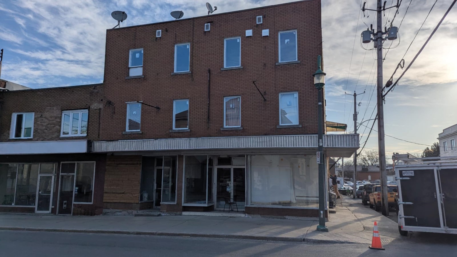 Un bâtiment échappe à la démolition au centre-ville de Salaberry-de-Valleyfield 