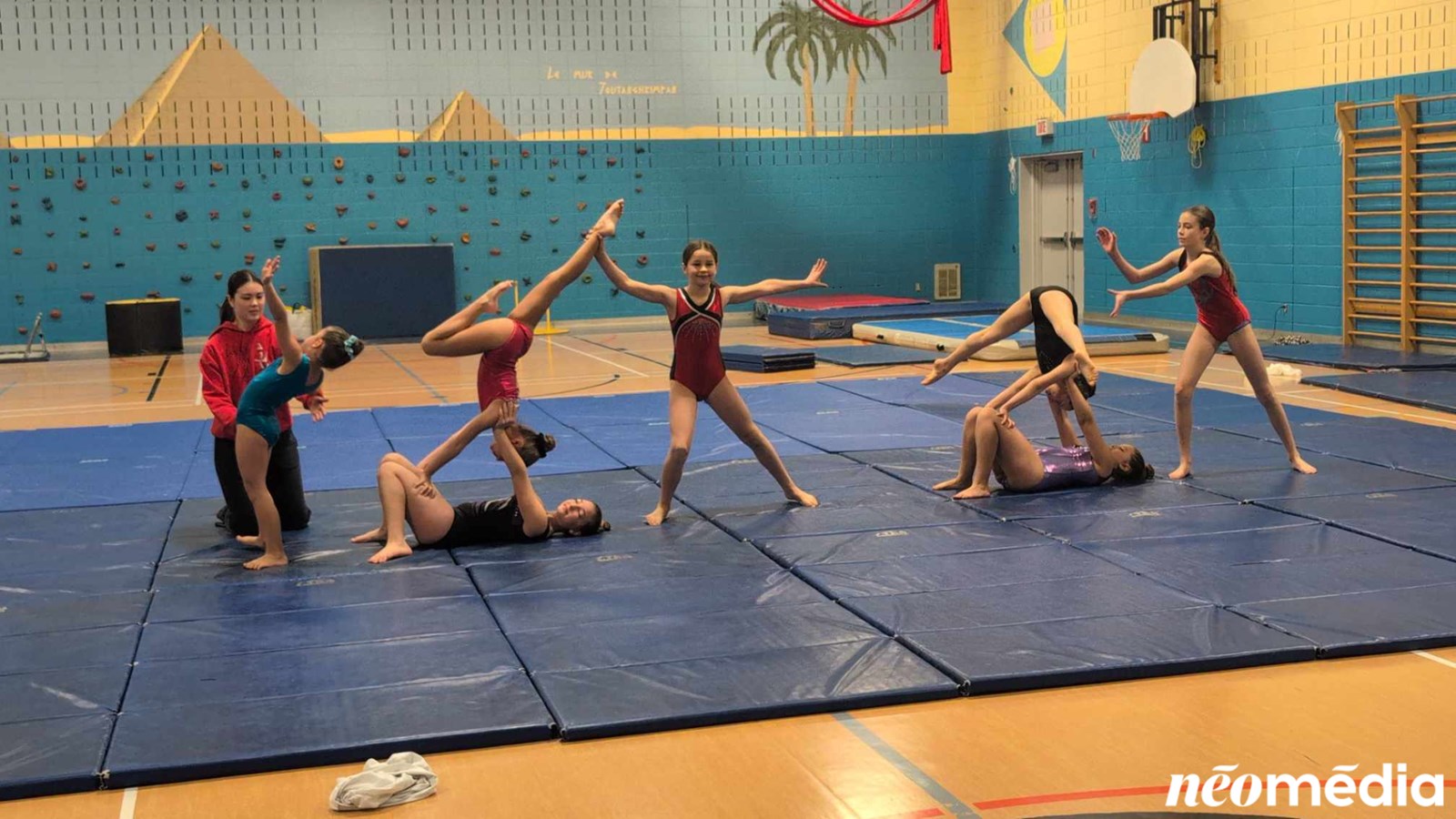 Les Gymnastes de l'Île célèbrent leur fin de saison
