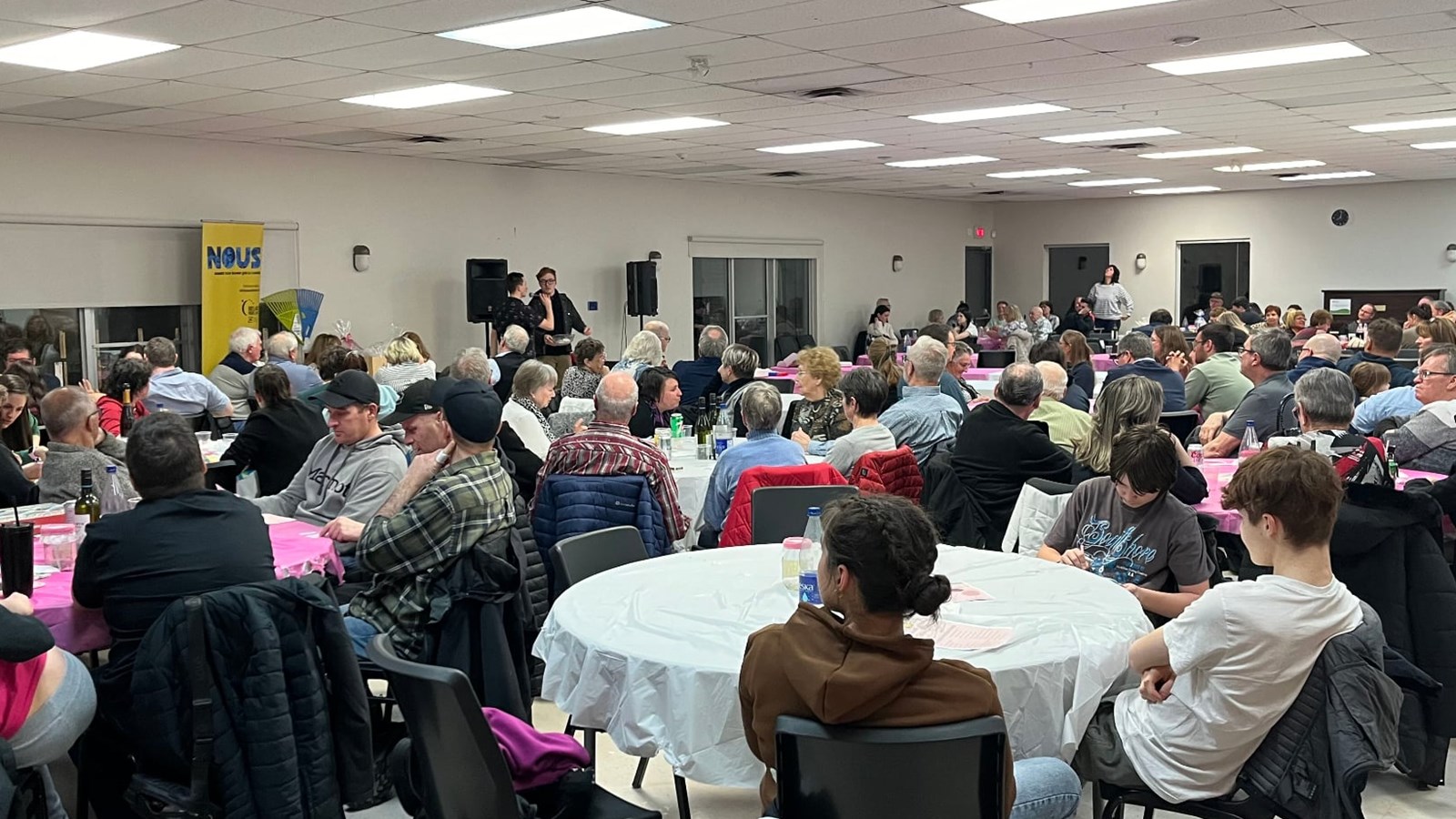 Un beau succès pour le souper-bénéfice de Jeunesse en Marche