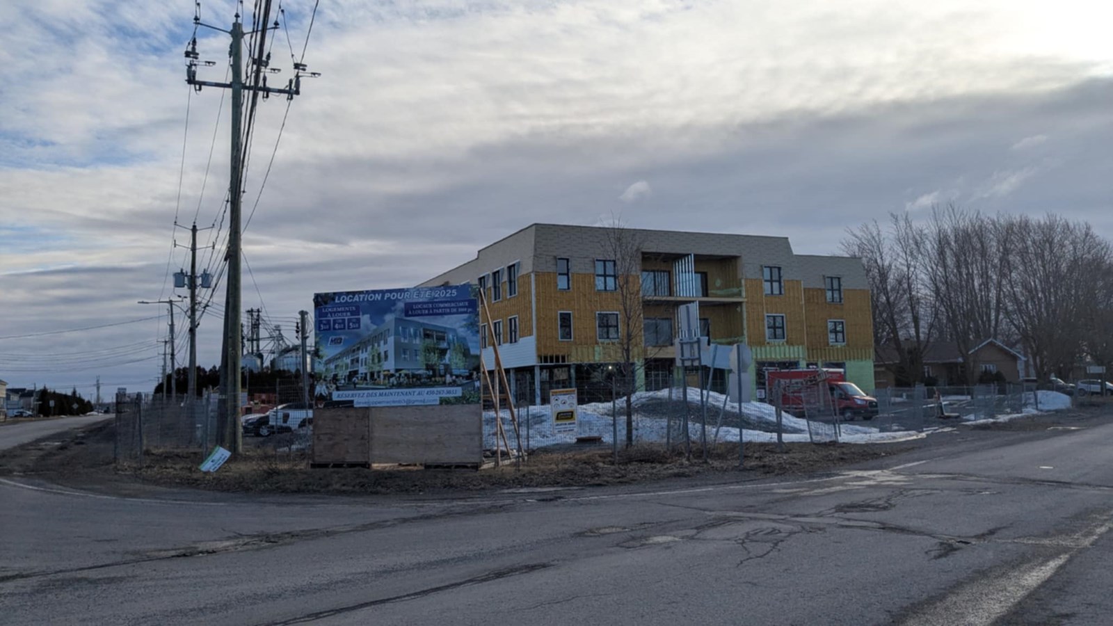 Une trentaine de nouveaux logements en construction à Saint-Polycarpe