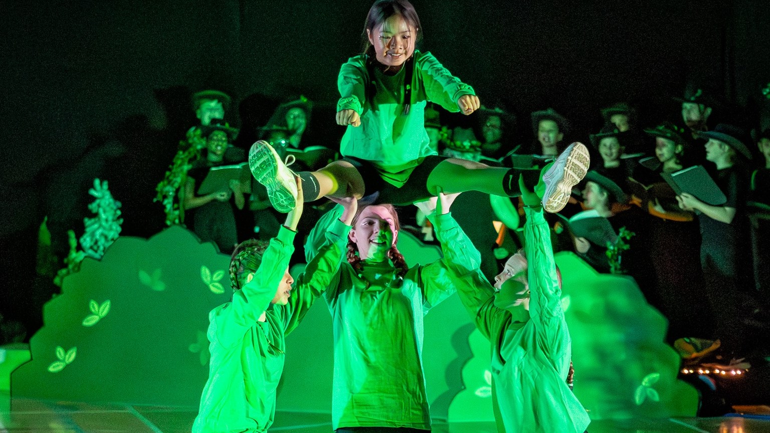 Festi-Cirque: retour en images sur le spectacle de l'école Sainte-Madeleine