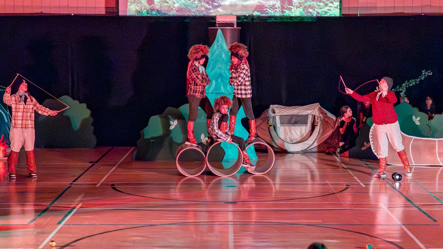 Festi-Cirque: retour en images sur le spectacle de l'école Sainte-Madeleine