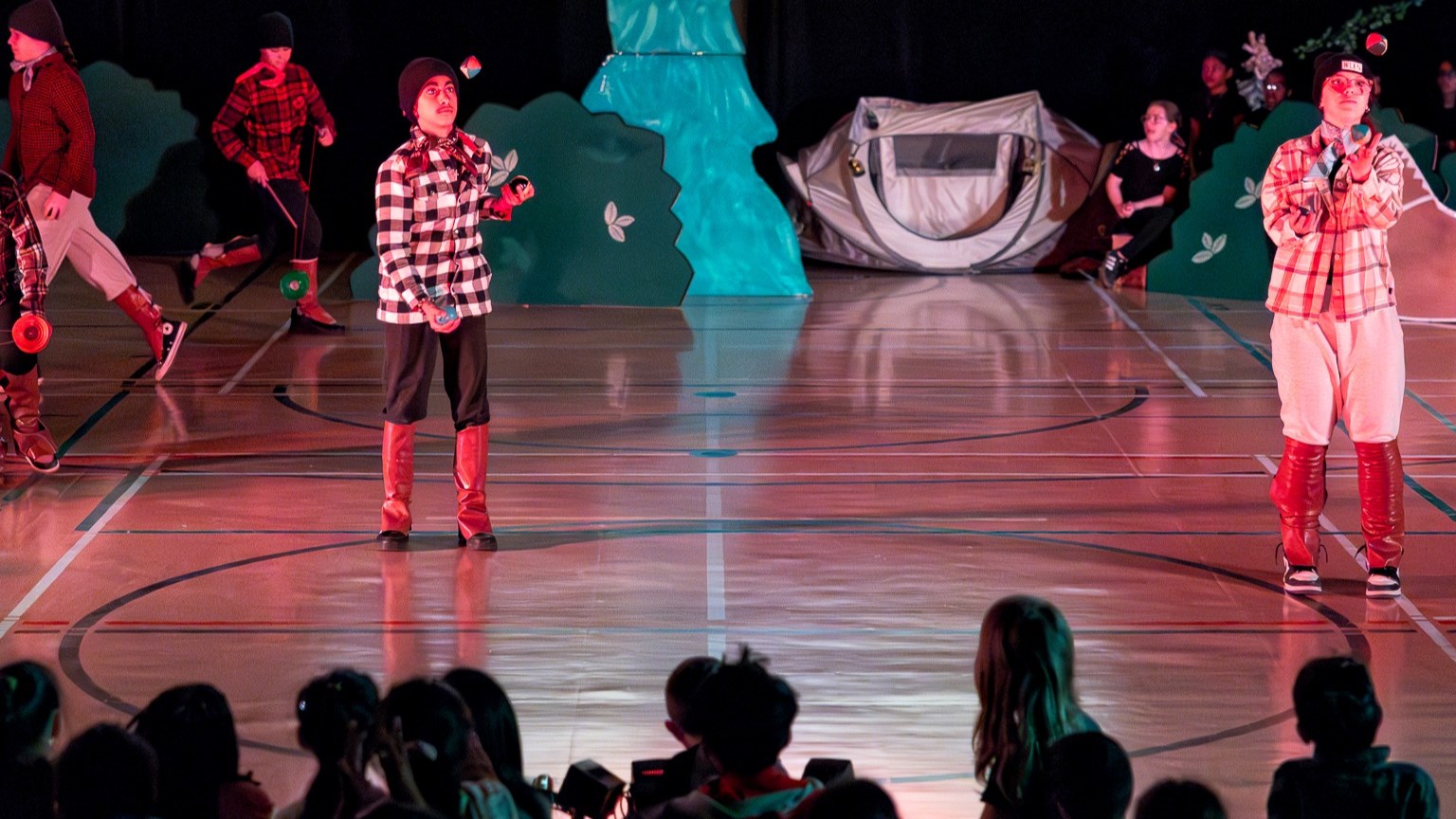 Festi-Cirque: retour en images sur le spectacle de l'école Sainte-Madeleine