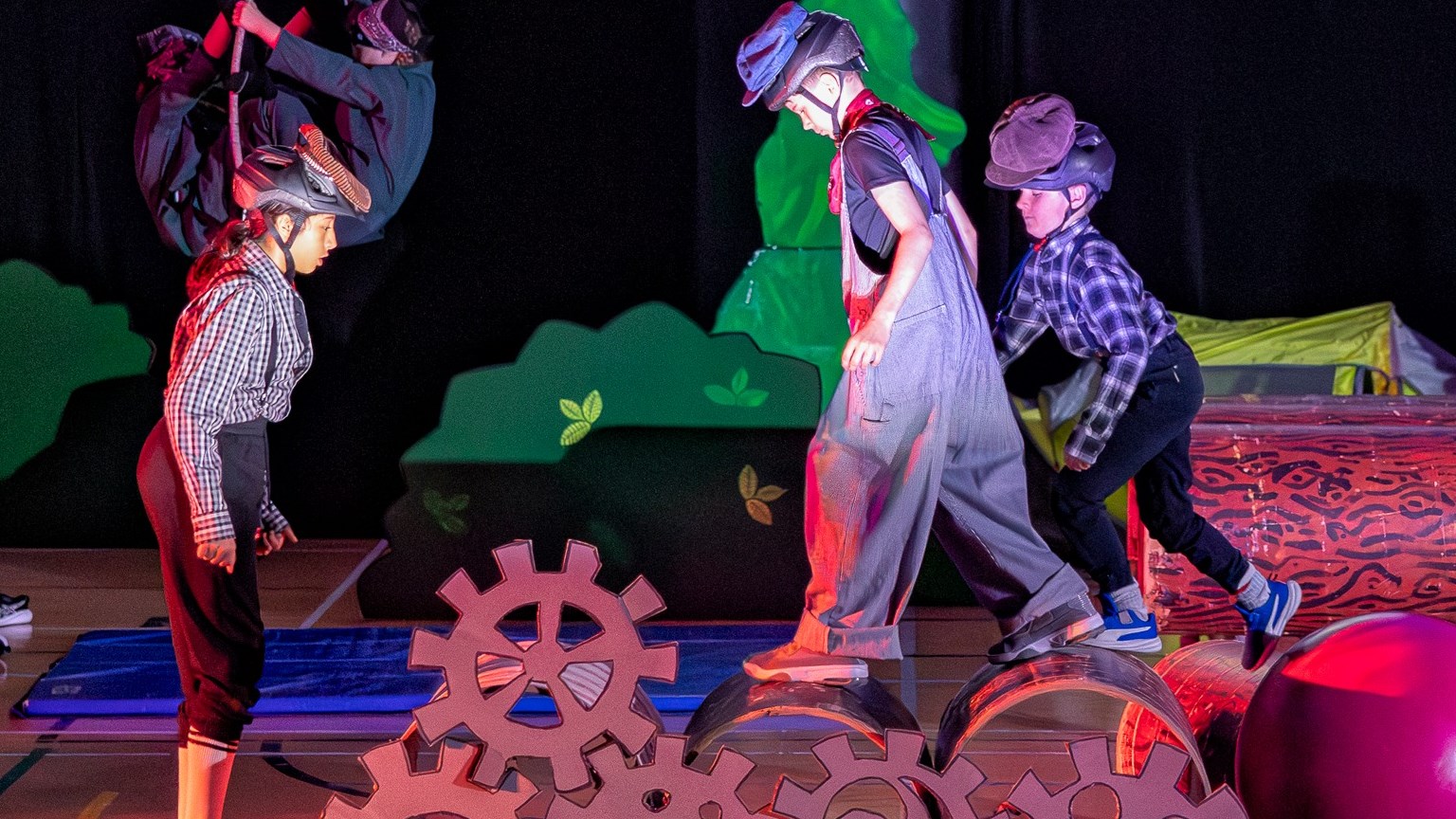 Festi-Cirque: retour en images sur le spectacle de l'école Sainte-Madeleine