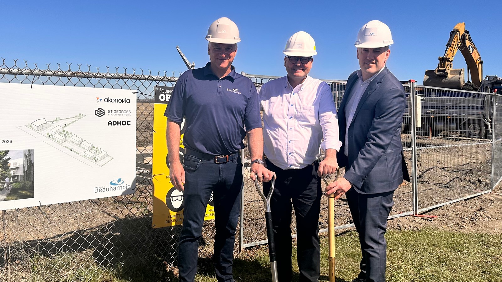 104 logements abordables en construction à Beauharnois