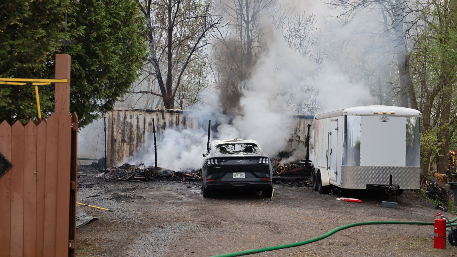 Incendie à Sainte-Justine-de-Newton: Une défaillance électrique en cause