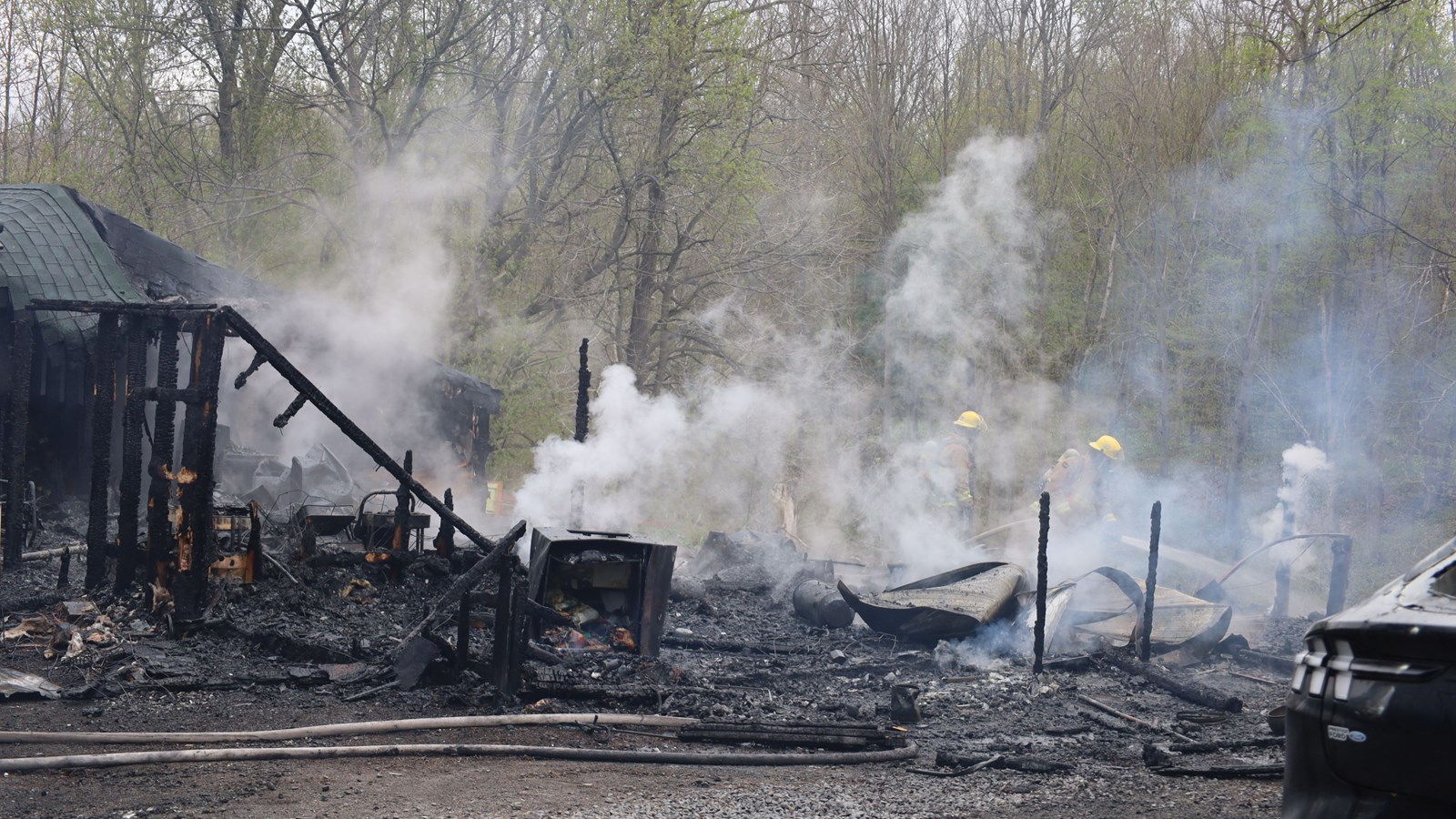 Incendie à Sainte-Justine-de-Newton: Une défaillance électrique en cause