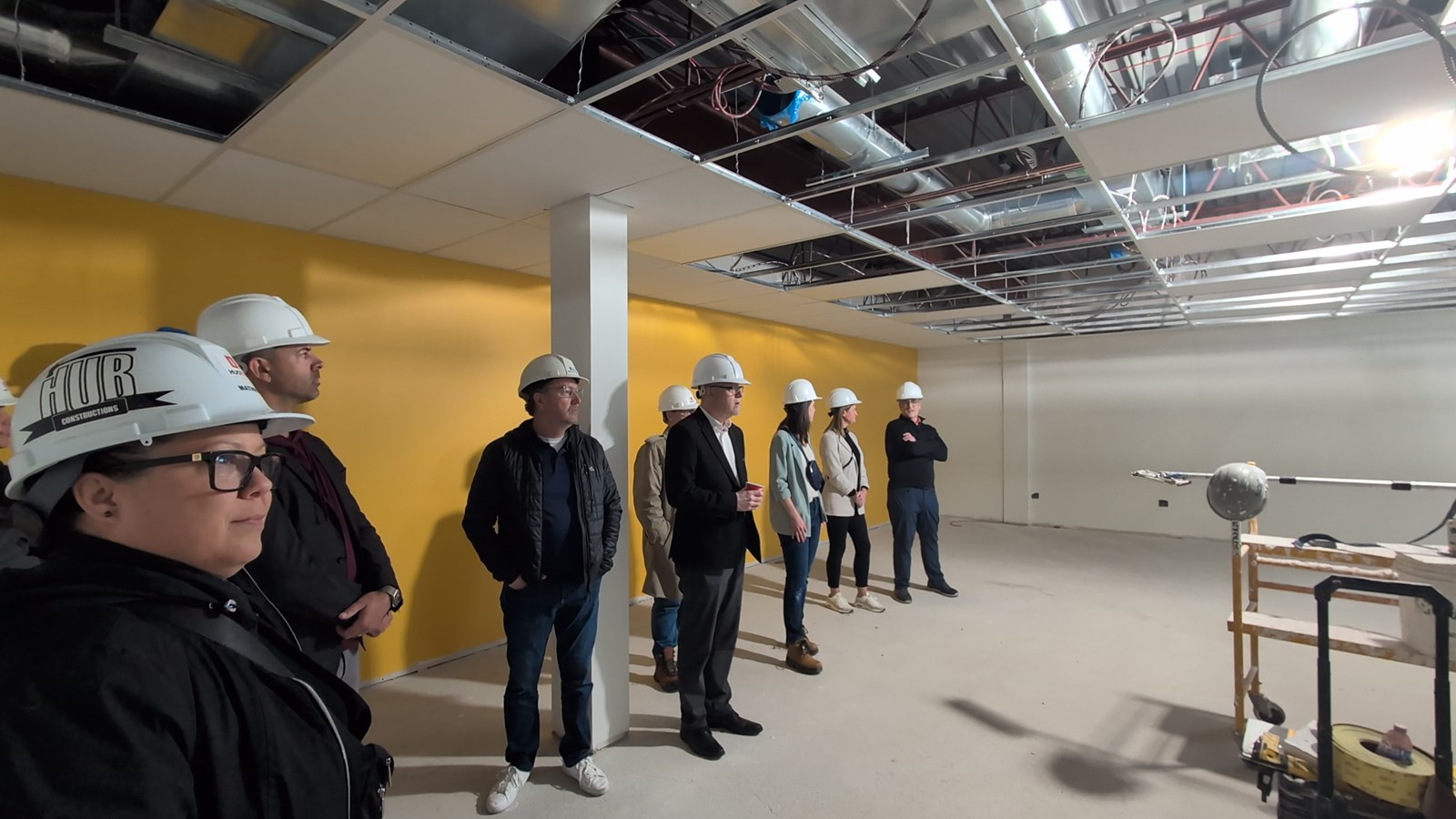 EN VIDÉO : Visite du chantier du futur Centre d'études collégiales de Vaudreuil-Dorion