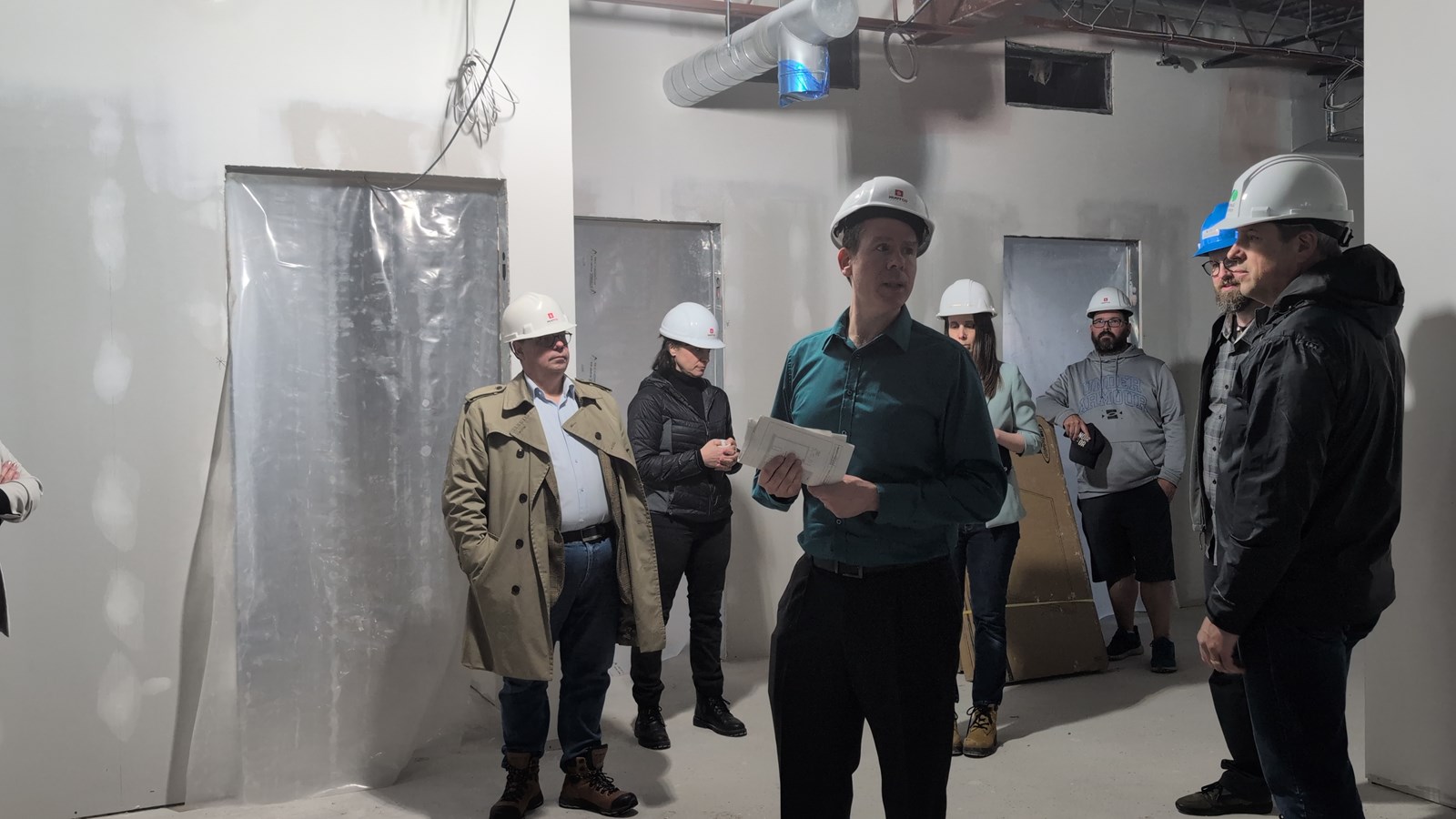 EN VIDÉO : Visite du chantier du futur Centre d'études collégiales de Vaudreuil-Dorion