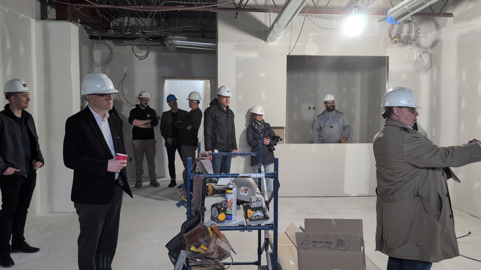 EN VIDÉO : Visite du chantier du futur Centre d'études collégiales de Vaudreuil-Dorion
