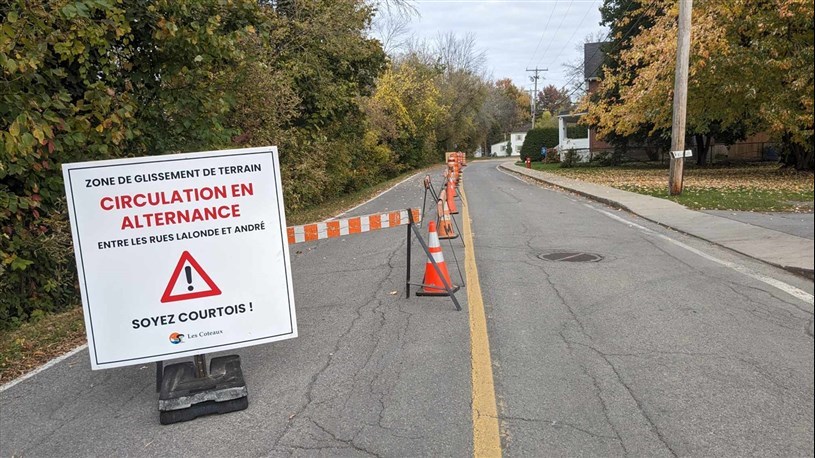 Une nouvelle signalisation temporaire en place sur les rues Lippé et Delisle 