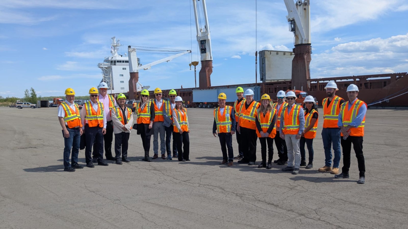 Le Port de Valleyfield au coeur du chantier du pont de l'Île-aux-Tourtes