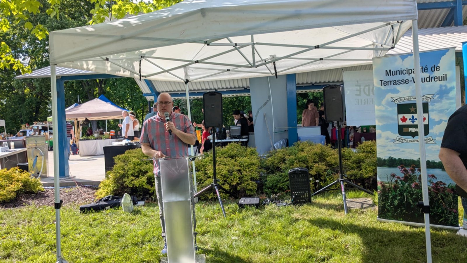 Michel Bourdeau, maire de Terrasse-Vaudreuil