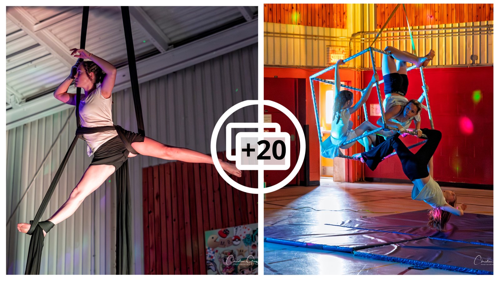 Festi-Cirque: Retour en images sur le spectacle de Marguerite-Bourgeoys