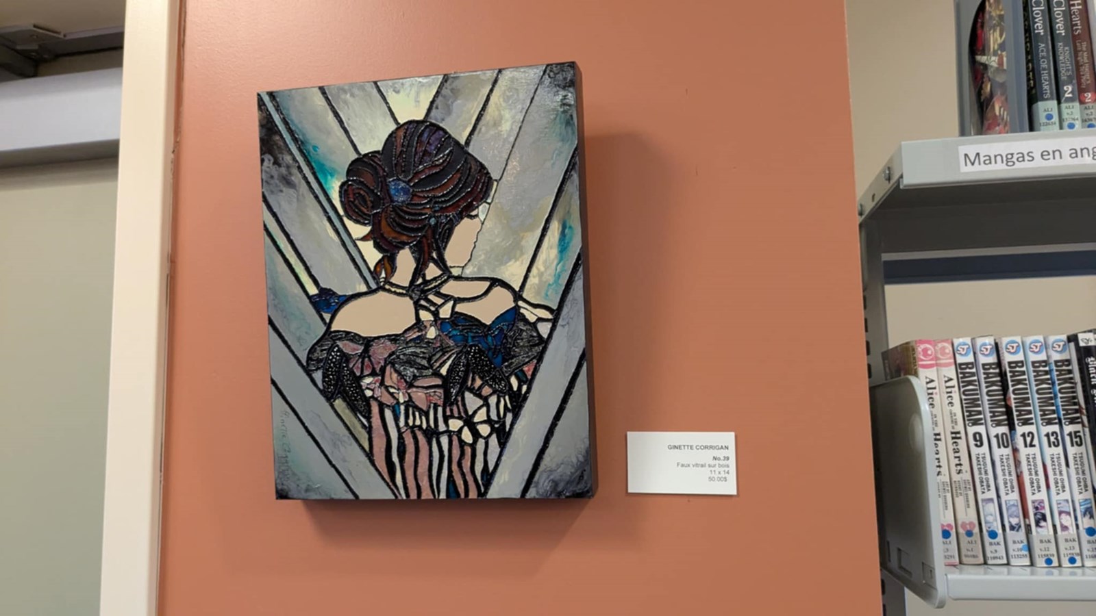 Une artiste de Rigaud en vedette à la bibliothèque de Saint-Lazare