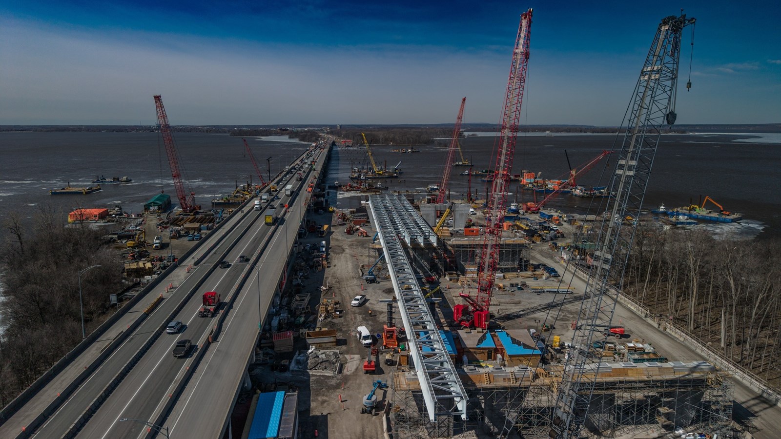 Fermeture partielle de l’A-40 ouest au pont de l’Île-aux-Tourtes